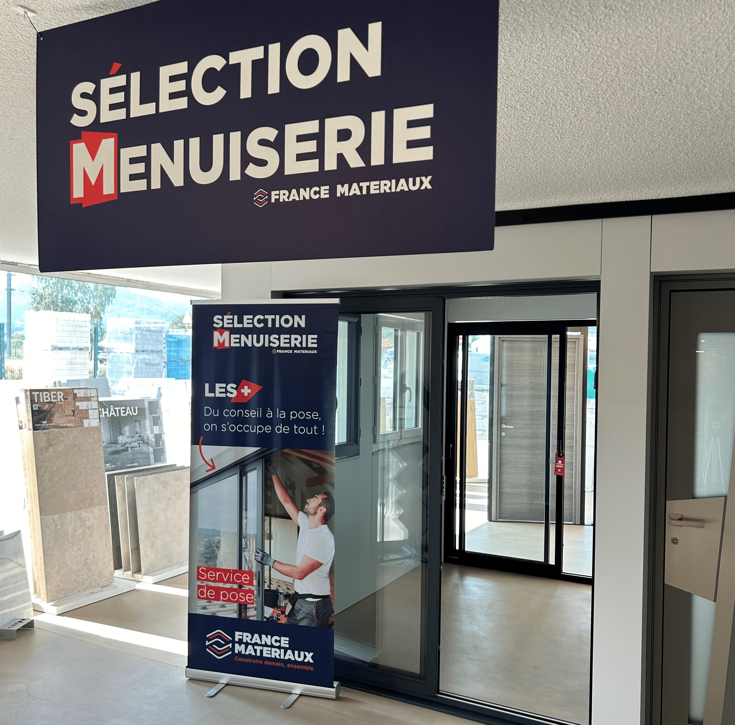 sélection menuiserie corner par france matériaux 