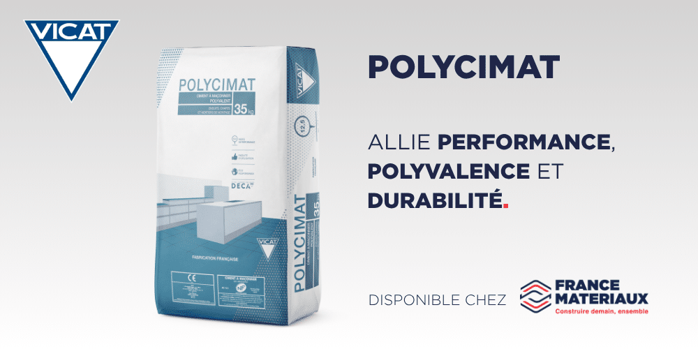 polycimat spécial mortier disponible chez france matériaux 