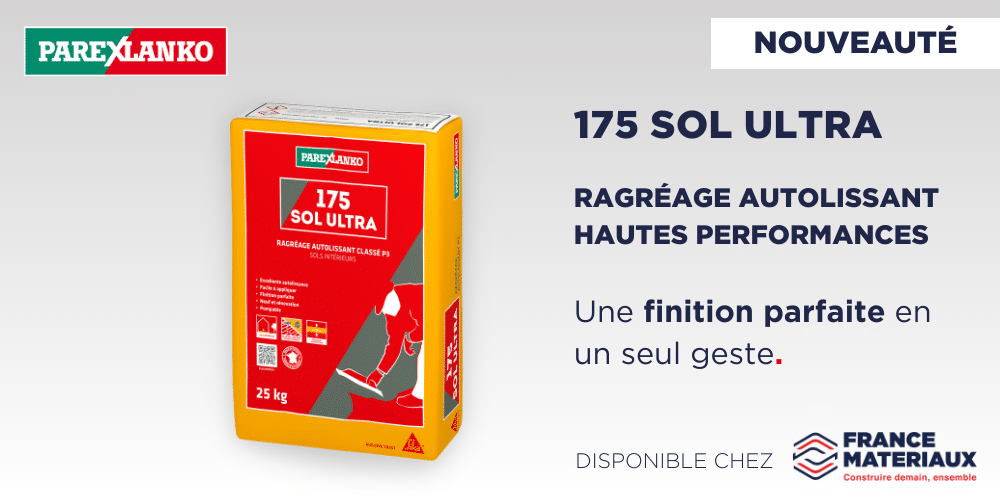 PAREXLANKO ragréage autolissant 175 SOL ULTRA