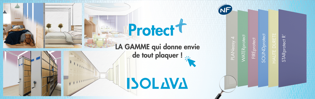 gamme plaque de plâtre Protect+ Isolava