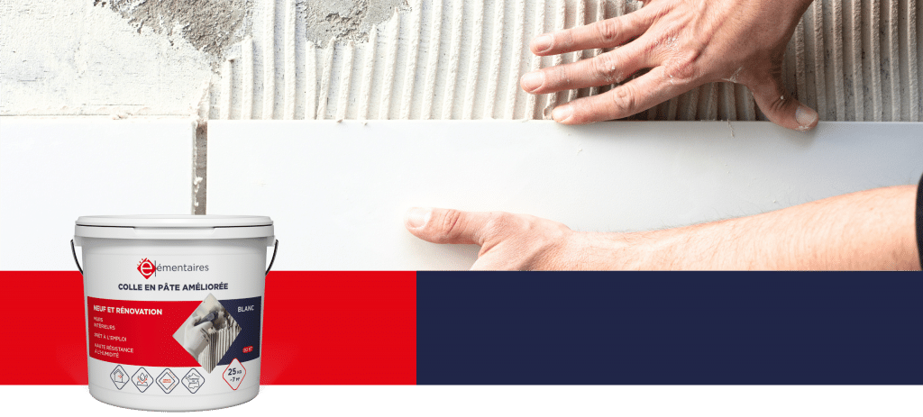 Colle en pâte améliorée Les Élémentaires France Matériaux