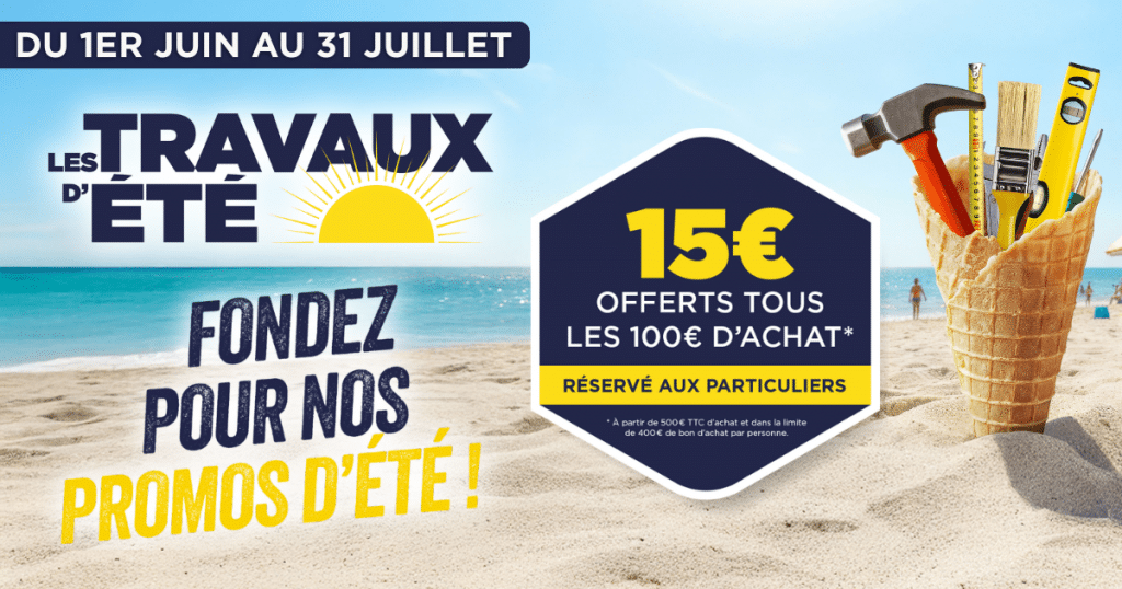 travaux été france matériaux opération particuliers