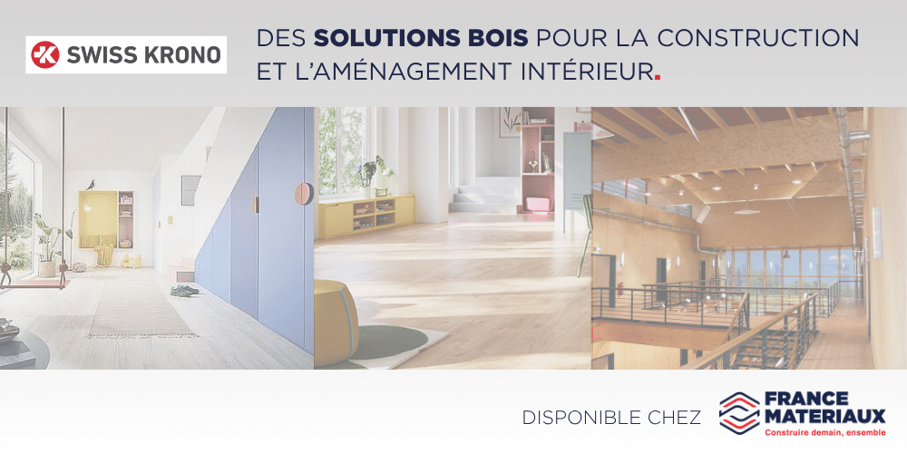 swiss krono solution bois construction aménagement intérieur 