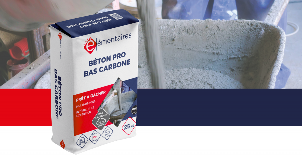 Bétons pro bas carbone Les Élémentaires France Matériaux