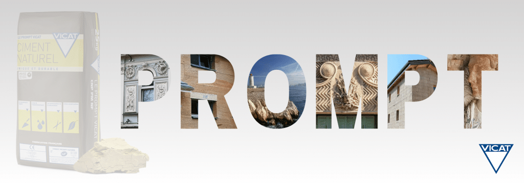 ciment naturel prompt vicat patrimoine polyvalent