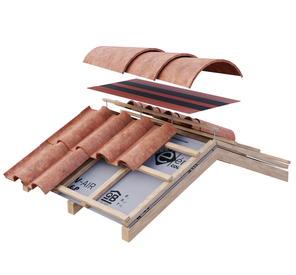 application accessoires de couverture toiture Les Élémentaires France Matériaux