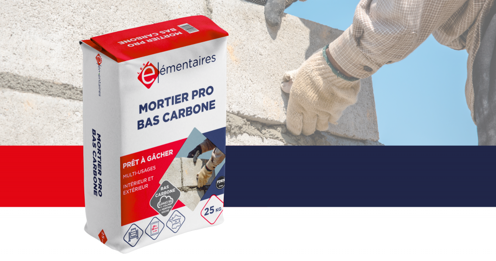 Mortiers pro bas carbone Les Élémentaires France Matériaux