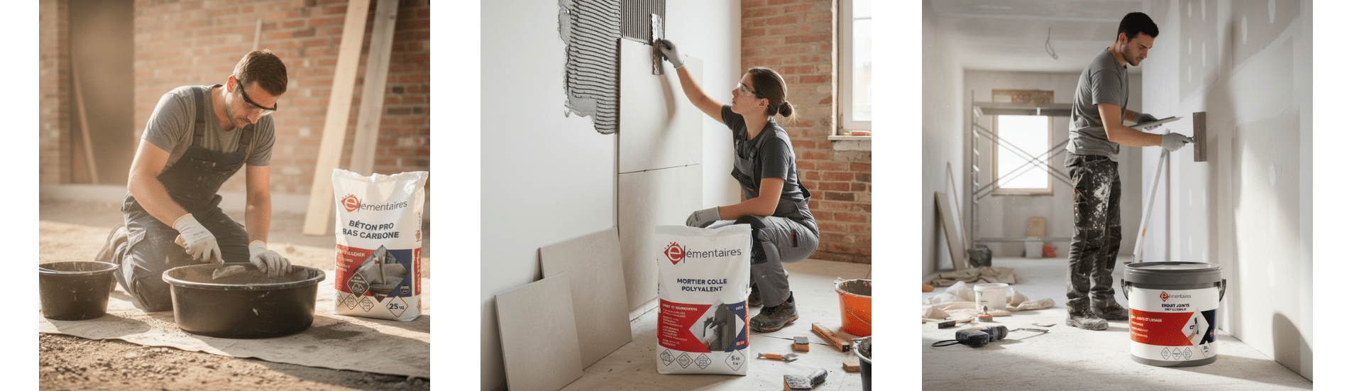 Les Élémentaires France Matériaux essentiels du bâtiment