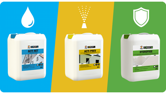 PRB EXPERT 3 étapes nettoyage traitement protection