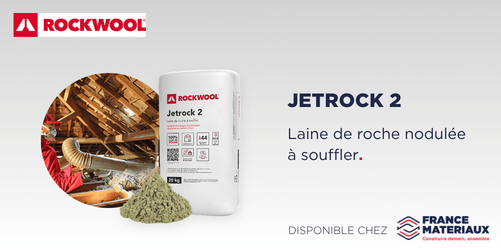 jetrock 2 rockwool isolation comble laine de roche france matériaux
